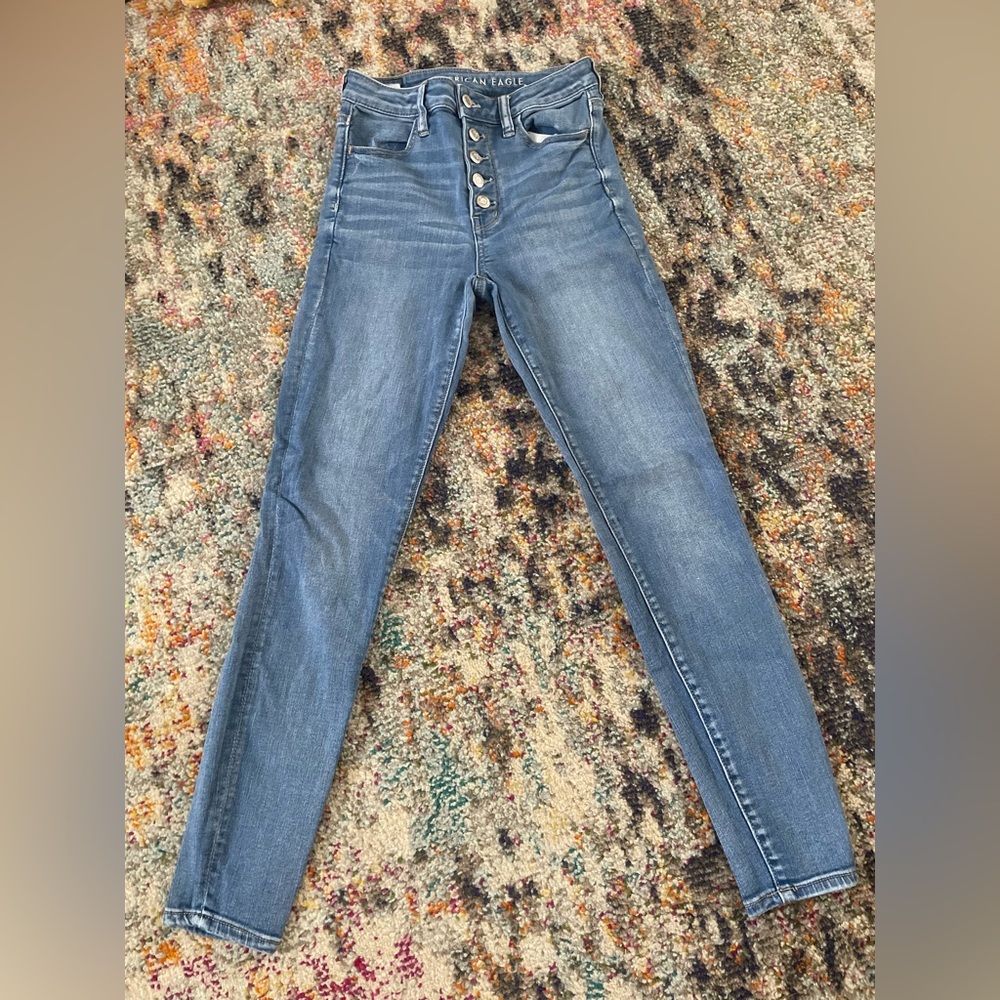 American Eagle Super Hi-Rise Jegging